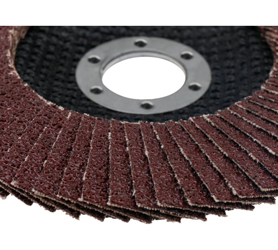 Круг лепестковый торцевой P60, 125x22.2 мм KRANZ KR-90-0013
