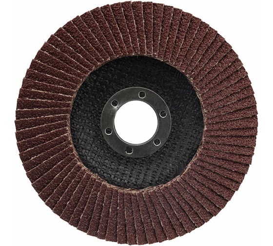 Круг лепестковый торцевой P60, 125x22.2 мм KRANZ KR-90-0013