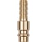 Разъем 1/4" EURO папа - "елочка" 8мм, латунь, в блистере AV Steel AV-700321B 3