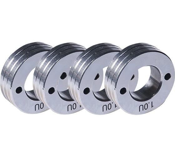 Ролики (4 шт; 0.8-1 мм; алюминий) для DRIVE INMIG DW 41104/41105 FUBAG 41109 1