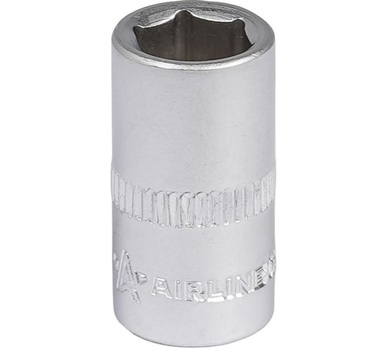 Головка торцевая 6-гранная 1/4" DR, 9 мм AIRLINE ATAP005 1