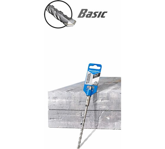 Сверло-бур по бетону Basic (6x110 мм; SDS-PLUS) RENNBOHR 690611