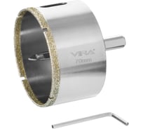 Коронка алмазная по керамике 70 мм VIRA 559510