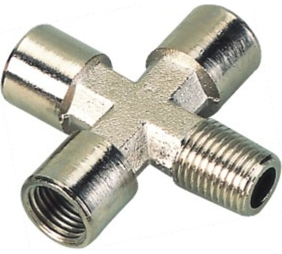 Крест резьба 1/4"FFFM Pegas pneumatic 3905 1