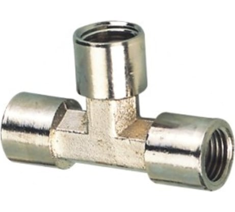 Тройник резьба 1/4"FFF Pegas pneumatic 3803