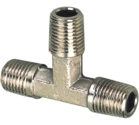 Тройник резьба 1/4"MMM Pegas pneumatic 3804 1