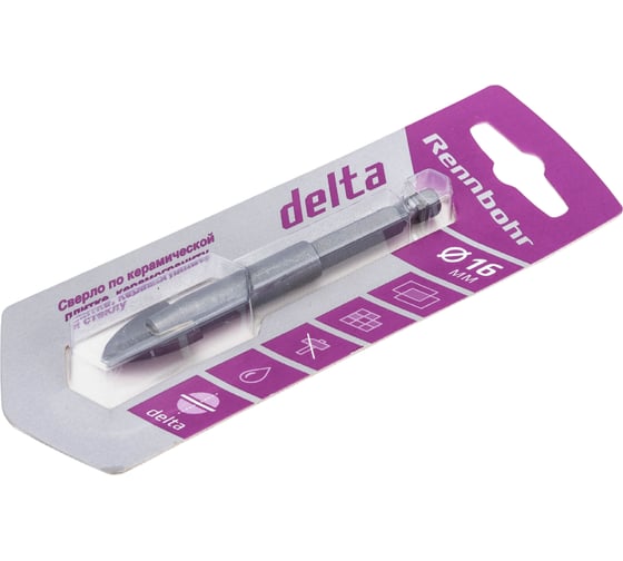 Сверло по керамике Delta 16 мм RENNBOHR 676016