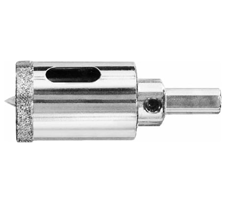 Коронка алмазная с центрирующим сверлом по керамограниту и керамике 30 мм RENNBOHR 676230