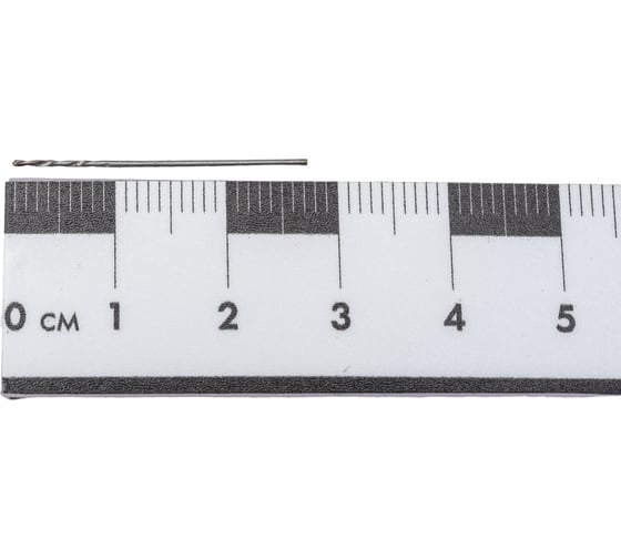 Сверло среднее ц/х (0.65x8х26 мм; Р6М5; А1; левое) ИНСТУЛС 00001479875