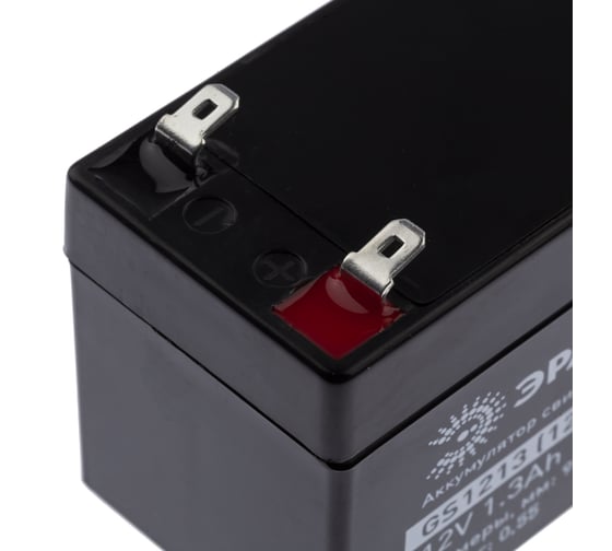 Аккумулятор свинцово-кислотный GS1213 12V, 1.3Ah ЭРА Б0050076