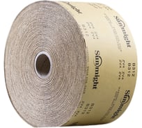 Шлифовальная бумага GOLD B312T в рулонах 5 м, 115 мм, P80, золотистая SUNMIGHT 30306R