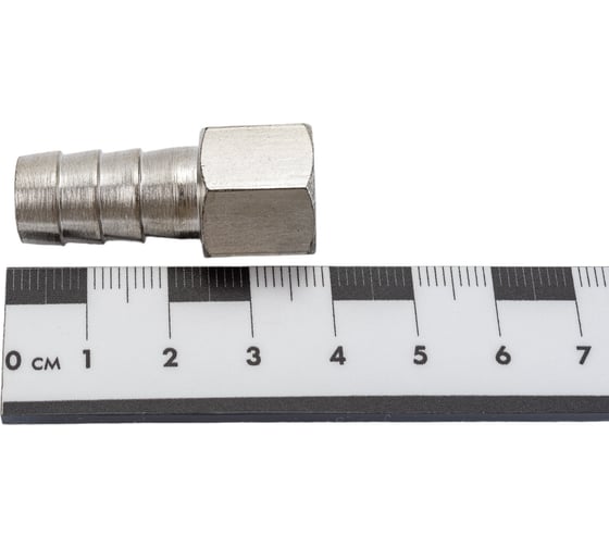 Штуцер елочка 12 мм -  внутренняя резьба 1/4"F Pegas pneumatic 4008