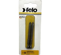 Бита крестовая в блистере Industrial (2 шт; PH2x73 мм; E6.3) Felo 03202736