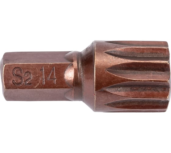 Бита 12-лучевая SPLINE M14, 30 мм, 5/16 Forsage F-1563014 Premium(50298) 1
