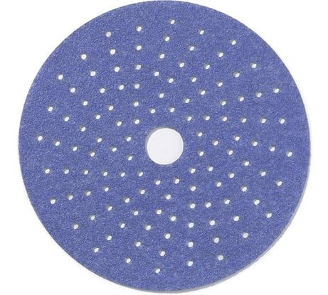 Шлифовальный круг CERAMIC L712T 150 мм на липучке с мультипылеотводом, P120, 5 шт Sunmight 76508R