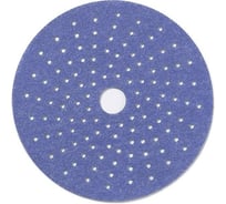 Шлифовальный круг CERAMIC L712T 150 мм на липучке с мультипылеотводом, P500, 5 шт Sunmight 76517R