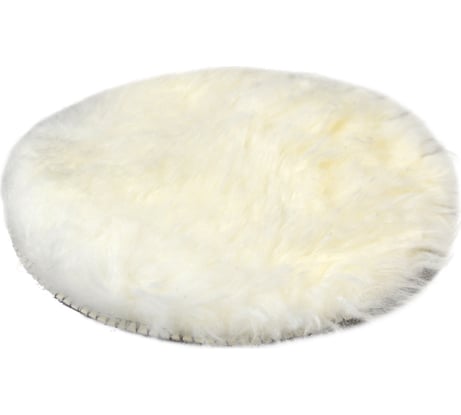 Круг полировальный из искусственной шерсти 150 мм, velcro WOLF 610.0151