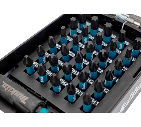 Набор насадок IMPACT BLACK 31 шт Makita E-03084
