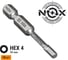 Бита торсионная STRONG (10 шт; HEX4х50 мм; бокс; E6.3) NOX 338450 1