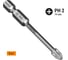 Бита торсионная STRONG (PH2х70 мм; карта; E6.3) NOX 336270-1 1