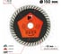 Алмазный диск турбо-волна 150х10х22.23 мм S.E.B. 106AG-SEB15022TB 2