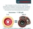Обдирочно-шлифовальный диск по дереву Альфадиск Альфа 125*22,23/X-lock плоский Стронг 2 Экстра 7017 15