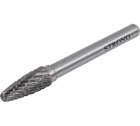 Борфреза шарошка по металлу форма F 8 мм Strong СТM-51750008