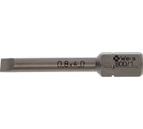 Бита 800/1 Z SL (SL0.8x4x39 мм; 1/4"; C6.3) WERA WE-056020