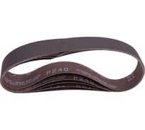 Лента на ткани для электроинструмента 5 шт, 30х533 мм, Р240 Сегмент-Абразив 7930091776283