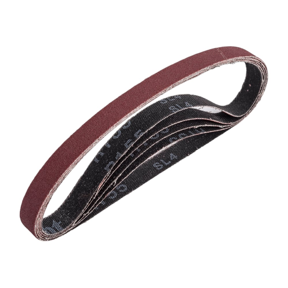 Лента на ткани для электроинструмента 5 шт, 10х330 мм, Р120 Сегмент ...