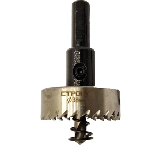 Стальная коронка по металлу HSS 38 мм Strong СТK-06300038
