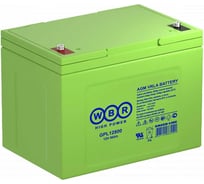 Аккумулятор для ИБП WBR GPL12800 12В, 80 Ач УТ-00000240