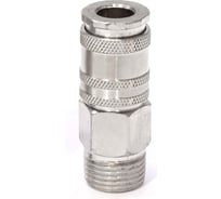 Пневморозетка быстроразъёмная универсальная с наружной резьбой 1/2" PI TOOLS 6910