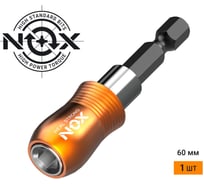 Держатель для бит QUICK LOCK (60 мм; карта; E6.3) NOX 350500