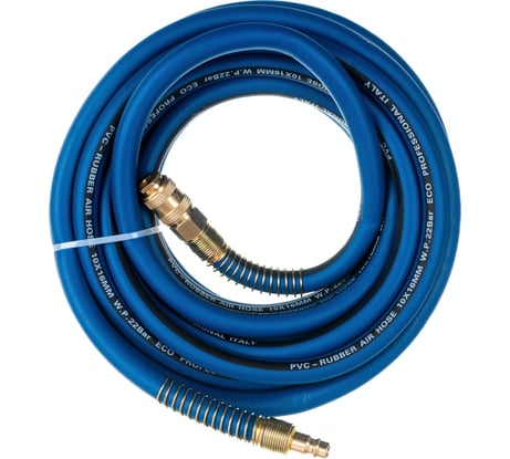Шланг с быстросъемами 10х16 мм, 10 м, ПВХ ECO AHF-1010