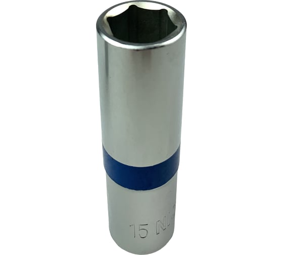Головка длинная 6-гранная 15 мм, 1/2" NICHER 430015MTC 1