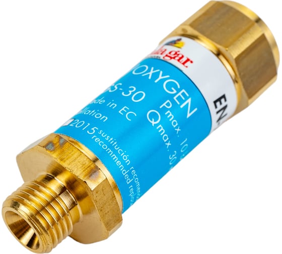 Защитный клапан от обратного удара для кислородного редуктора OX 1/4" Galagar 76000000