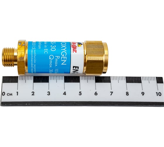 Защитный клапан от обратного удара для кислородного редуктора OX 1/4" Galagar 76000000