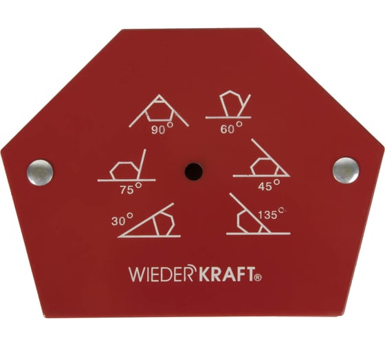Магнит сварочный 30, 45, 60, 70, 90, 135 градусов, 50Lbs WIEDERKRAFT WDK-65950