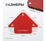 Магнит сварочный 45, 90, 135 градусов, усилие 25Lbs WIEDERKRAFT WDK-65925 5