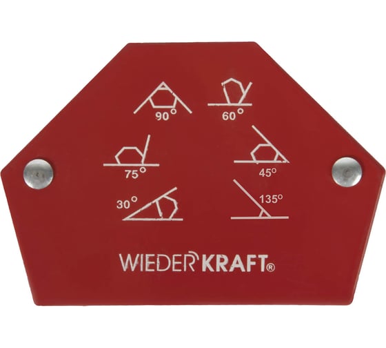 Магнит сварочный 30, 45, 60, 70, 90, 135 градусов, 25Lbs WIEDERKRAFT WDK-65025