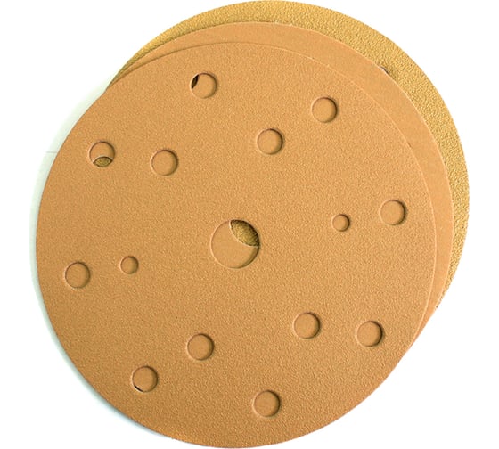 Круг абразивный GOLD (50 шт; 150 мм; P1200; 15 отверстий) RADEX 553618