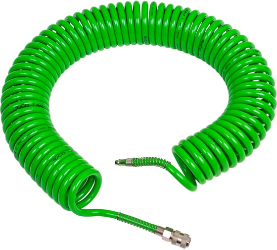 Шланг полиуретановый спиральный 8/12 мм, 15 м ECO AHU-1580