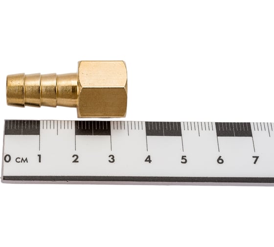 Переходник G1/4F х елочка 10 мм, латунь ECO AB-FT14/E10