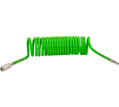 Шланг полиэтиленовый спиральный 6.5/10 мм, 5 м ECO AHE-0560