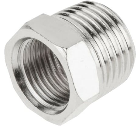 Переходник G1/2M х G3/8F, сталь ECO AS-MT12/FT38