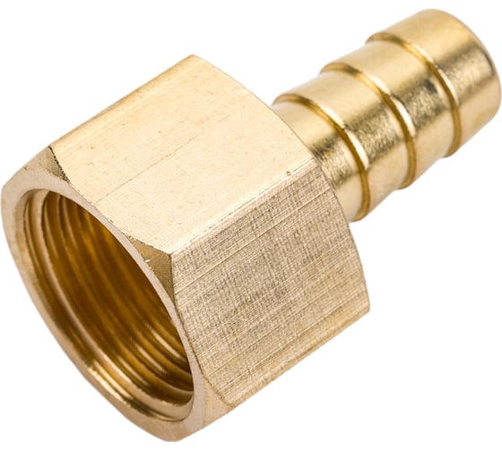 Переходник G1/2F х елочка 12 мм, латунь ECO AB-FT12/E12