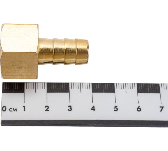 Переходник G1/2F х елочка 12 мм, латунь ECO AB-FT12/E12