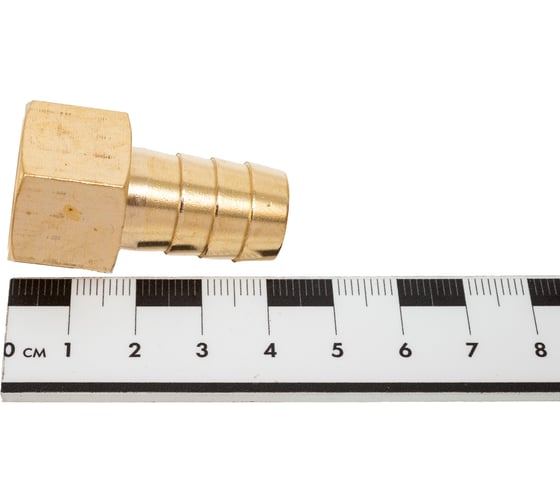 Переходник G1/2F х елочка 16 мм, латунь ECO AB-FT12/E16