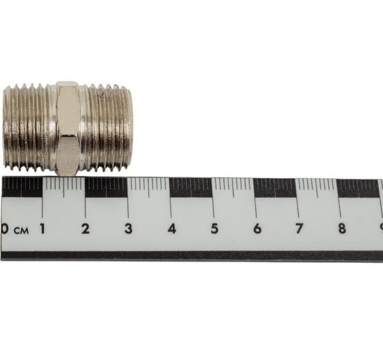 Переходник G1/2M х G1/2M, сталь ECO AS-MT12/MT12